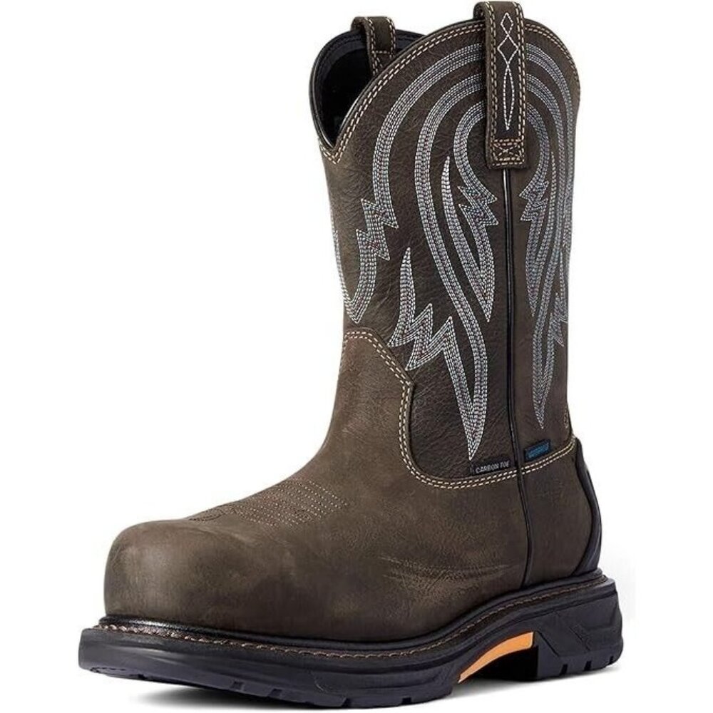 Ariat Men's WorkHog XT Tumbleweed Carbon Toe Work Boot 10035911 round toe 11.5 D